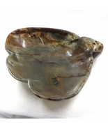 Handmade Natural Green Agate 2545 Ct Carved Leaf Designer Bowl For Home ... - €495,00 EUR