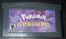 Pokemon Unbound GBA Rare GameBoy Advance Game Cartridge Custom ROM - £12.55 GBP