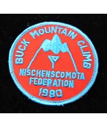 Vtg Buck Mountain Climb Patch YMCA 1980 Nischenscomota Federation Schene... - $380.59 MXN
