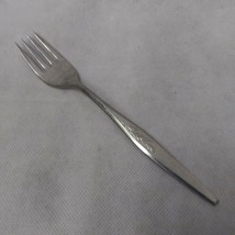 Oneida Community Woodmere Salad Fork Textured Leaf Stainless Steel - £5.54 GBP