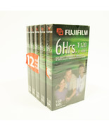 Fujifilm HQ T-120 Blank VHS Tape LOT OF 5 - £11.48 GBP