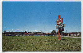 Holloway Motel US 30 Hamlet Indiana postcard - £4.72 GBP