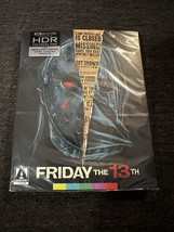 Friday the 13th - Arrow Limited Edition (4K UHD Blu-Ray )w/ Slipcover. NEW - £27.19 GBP