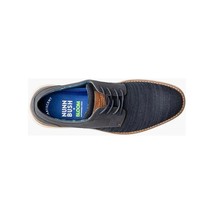 Nunn Bush Chase Knit Plain Toe Oxford Walking Shoes Navy Multi 85073-492 image 5