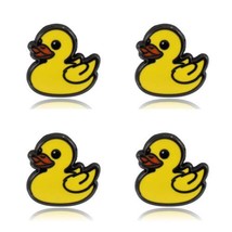 Mini Rubber Duck Set of 4 Filler Enamel Pins - £10.51 GBP