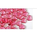 Translucent Acrylic Hearts for Vase Fillers Table Scatter Decoration, 10... - £6.43 GBP
