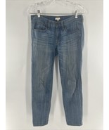 J. Crew Women&#39;s Size 26 Jeans Blue Skinny Leg Medium Wash Cotton Blend S... - $267.12 MXN
