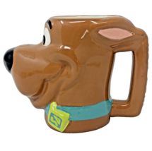 SCOOBY-DOO Face Coffee Mug 12 Oz Ceramic Coffee Cup Cartoon Dog Ruh Roh - £11.85 GBP