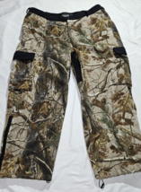 Stormkloth II Pants Mens XXL 2X Large Realtree Camo Cargo Hunting fleece - $26.11