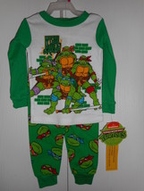 NickelodeonTeenage Mutant Turttles Infant Toddler Pajama Set Size18M 24M... - $9.00