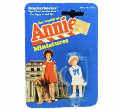 Little Orphan Annie miniature toy figure knickerbocker 1982 moc Sailor outfit - £19.74 GBP