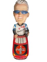 Nascar Ricky Rudd Coca-Cola Racing Family Havoline Ceramic Bobble Head 2002 - £3.90 GBP