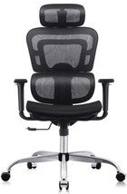FelixKing Office Chair, Ergonomic Desk Chair with 3D Adjustable Headrest and Arm - £70.61 GBP