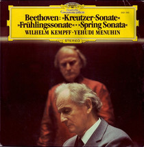Beethoven, Wilhelm Kempff • Yehudi Menuhin ‎– Kreutzer-Sonate / Frühlingssonate  - £15.97 GBP