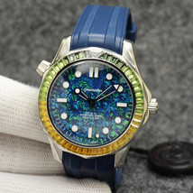 Automatic Mechanical Watch 300 Colored Diamond Ring Three-Pin Automatic ... - $235.00