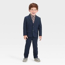 Toddler Boys&#39; Jacket &amp; Pants Suit Set - Blue 18M - £25.47 GBP