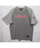 Vtg Nike Chicago Cubs Cooperstown Collection Grey Mens T Shirt Sz M USA ... - £25.87 GBP