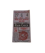 1977 Toronto Blue Jays at Detroit Tigers Ticket Stub Rusty Staub 4 for 4 - $11.00