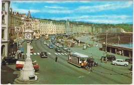 Postcard Loch Promenade &amp; Jubilee Clock Douglas Isle Of Man UK - £2.96 GBP