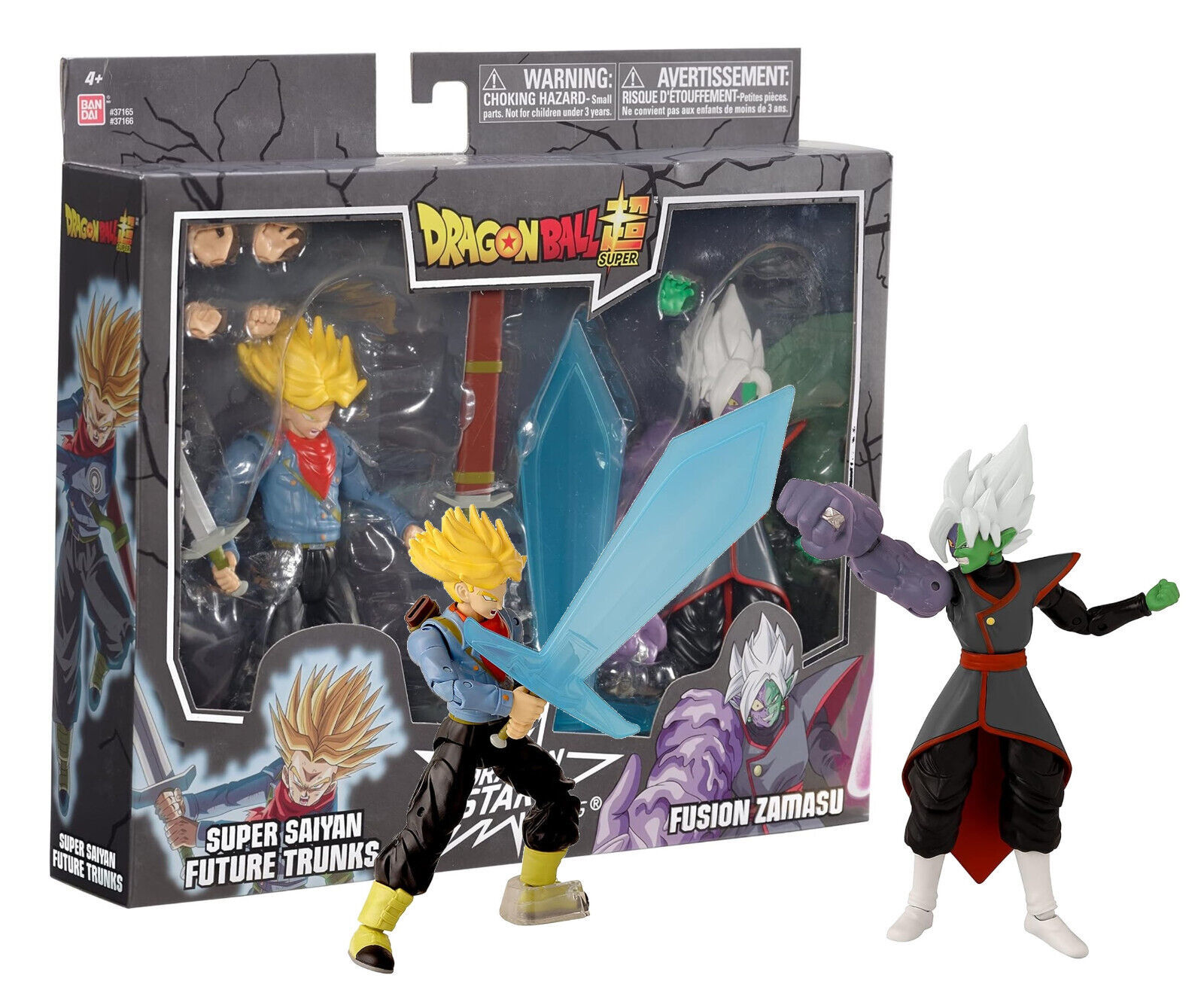 DragonBall Super Stars Super Saiyan Future Trunks Vs. Fusion Zamasu