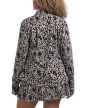 NWT TOMMY BAHAMA BLACK FLORAL VINES Long Sleeve Full Zip Golf Jacket L & XL image 2