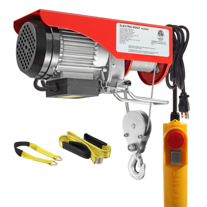 Lift Electric Hoist Crane Remote Control Power System, Electric Hoist Zi... - $202.64