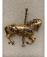 Carousel Horse Brooch Pin *No Markings/Pre-Owned* DTB - $262.25 MXN