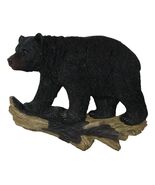 Large Rustic Western Wildlife Black Bear On Tree Branch Wall Sculpture 21&quot;L - €153,65 EUR