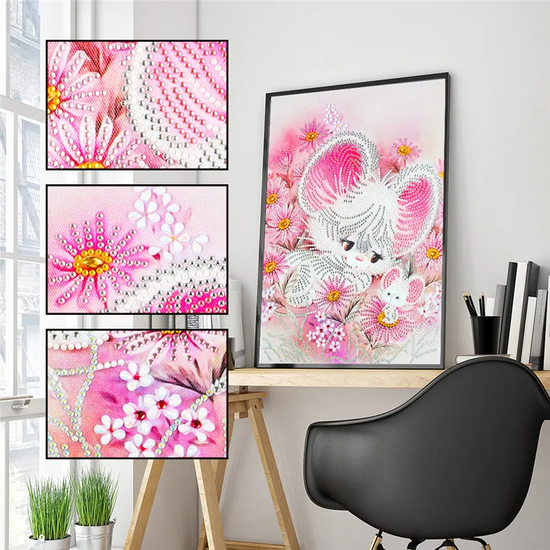 Sporting 5D DIY special crystal diamond painting Aerfly flower home decoration - £18.67 GBP