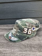 Est 1989 Place Hat Cap Camo with Embroidered Star &amp; Wings 36 Flat Top Barracks - £11.25 GBP