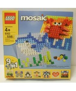 LEGO MOSAIC KIT 6163 Ages 4+ Makes 9 Designs 598 pc Pre Owned Sealed Pkg - £42.91 GBP