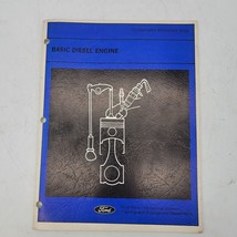 1982 Ford Basic Diesel Engine Technician&#39;s Reference Book CTP-1983-1 - $7.19