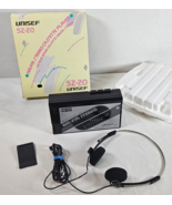 Vintage Unisef SZ-20 AM FM Stereo Cassette Player in Box TESTED - $638.64 MXN