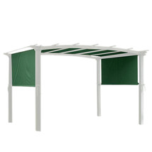 17X6.5Ft Pergola Canopy Replacement Cover Outdoor Yard Patio Green Uv20+ 180G - £91.11 GBP