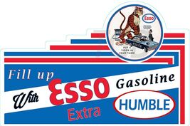 ESSO Humble Gasoline Laser Cut Metal Sign - $69.95