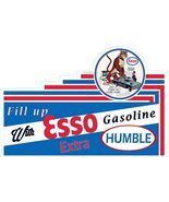 ESSO Humble Gasoline Laser Cut Metal Sign - $69.95