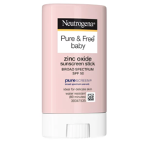 Neutrogena Pure &amp; Free Baby Mineral Sunscreen Stick, SPF 50, 0.47 oz.. - £23.73 GBP