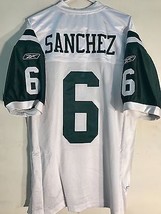 Reebok Authentic NFL Jersey Jets Mark Sanchez White sz 56 - £31.64 GBP