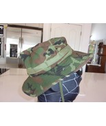 1992 FRENCH COMMANDO HOT WEATHER BDU WOODLAND BOONIE SIZE 7 1/2 - $102.67 CAD