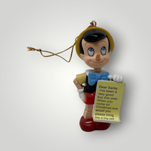 PINOCCHIO Christmas Magic Ornament Disney Retired Collectible Holiday 26231 116 - £16.70 GBP