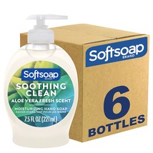 Softsoap Moisturizing Liquid Hand Soap, Soothing Clean Aloe Vera - 7.5 Fl Oz (Pa - £22.37 GBP