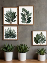Floral Eucalyptus Wall Décor - 4 High Quality JPG| Modern Art - Digital ... - $1.99