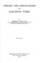 Theory and Applications of Electron Tubes 1944 PDF on CD - $17.44