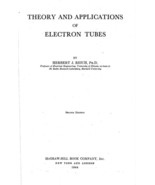 Theory and Applications of Electron Tubes 1944 PDF on CD - $326.47 MXN