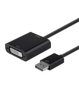Monoprice - DisplayPort 1.2a to DVI Active Adapter - Black - $183.14 MXN