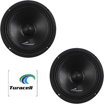2 - Audiopipe APSL6-C Low Mid Frequency 6&quot; Loud speaker 200W Max PAIR NEW! - £107.10 GBP