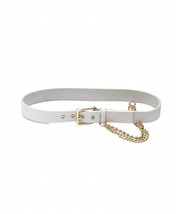 Laurel And Gold women&#39;s atwater belt in Eggshell/Gold - $86.00