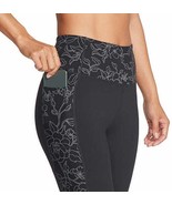 Skechers Ladies Gowalk High Waist Legging  M, Black Bloom Outlines Print - £21.23 GBP