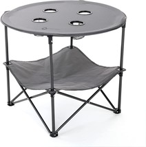 Arrowhead Outdoor 28&quot; (71Cm) Heavy-Duty Portable Folding Table, Based Support. - £43.21 GBP