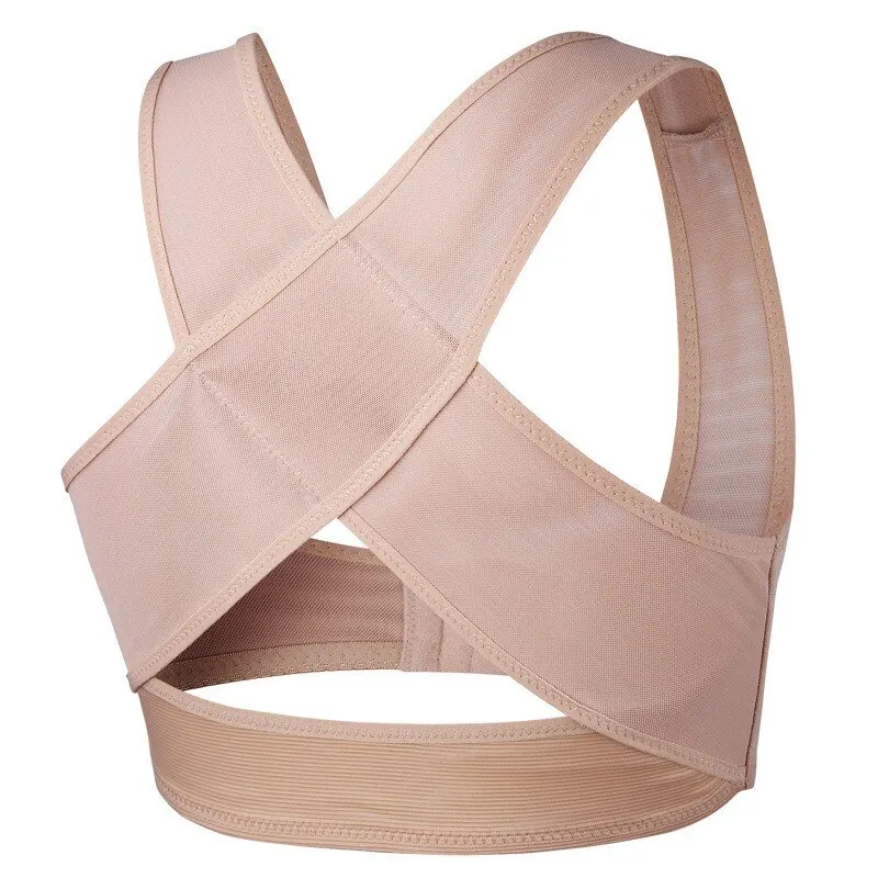 Women Shapewear Corset Invisible Body Shaper Chest Posture Corrector Belt Back   - £122.41 GBP